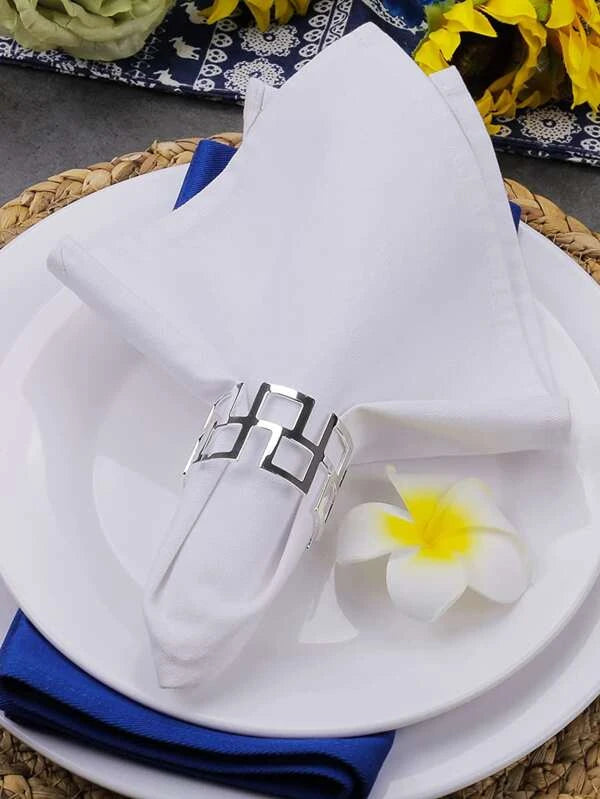 Modern Geometric Design Napkin Ring