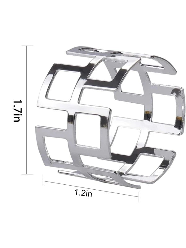 Modern Geometric Design Napkin Ring