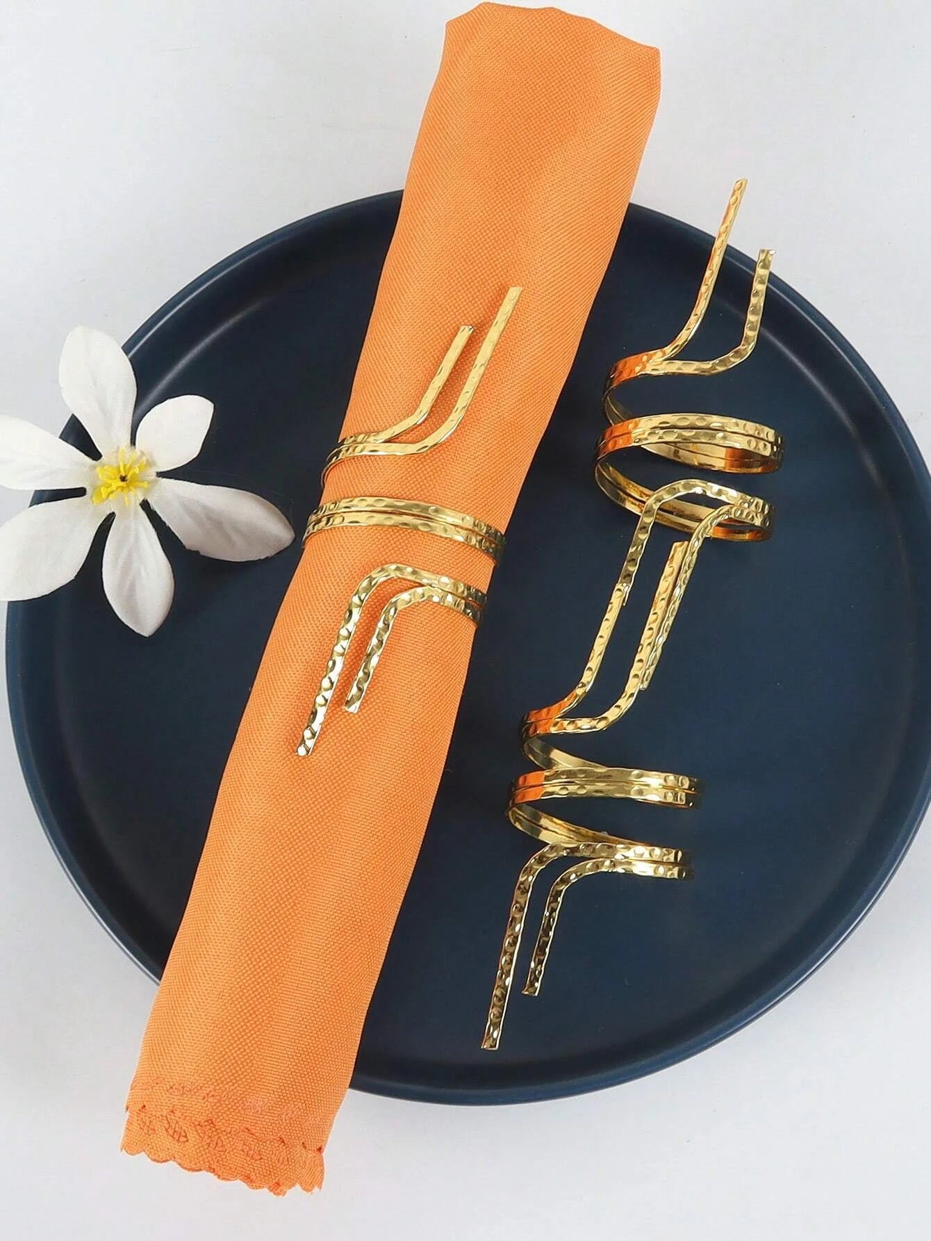 Modern Gold Napkin Holder Ring