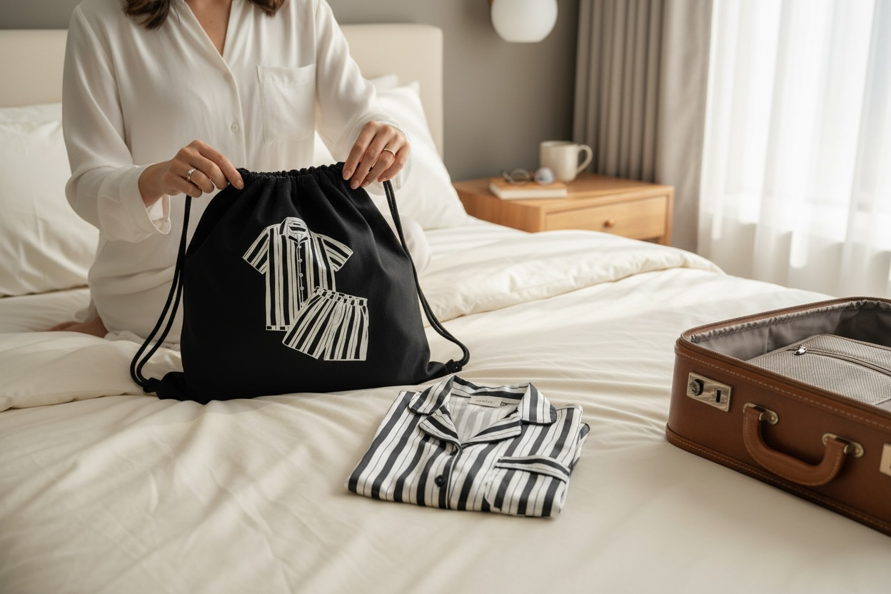 Pajamas Jersey Travel Bag