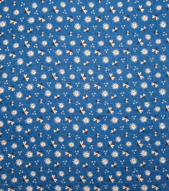 Daisies & Bee's Tea Cloth Napkin