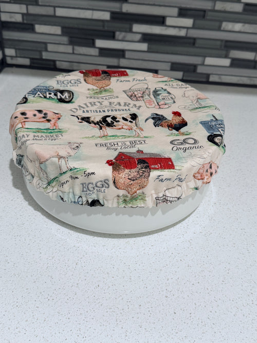 Dairy Farm Cotton Bowl Covers