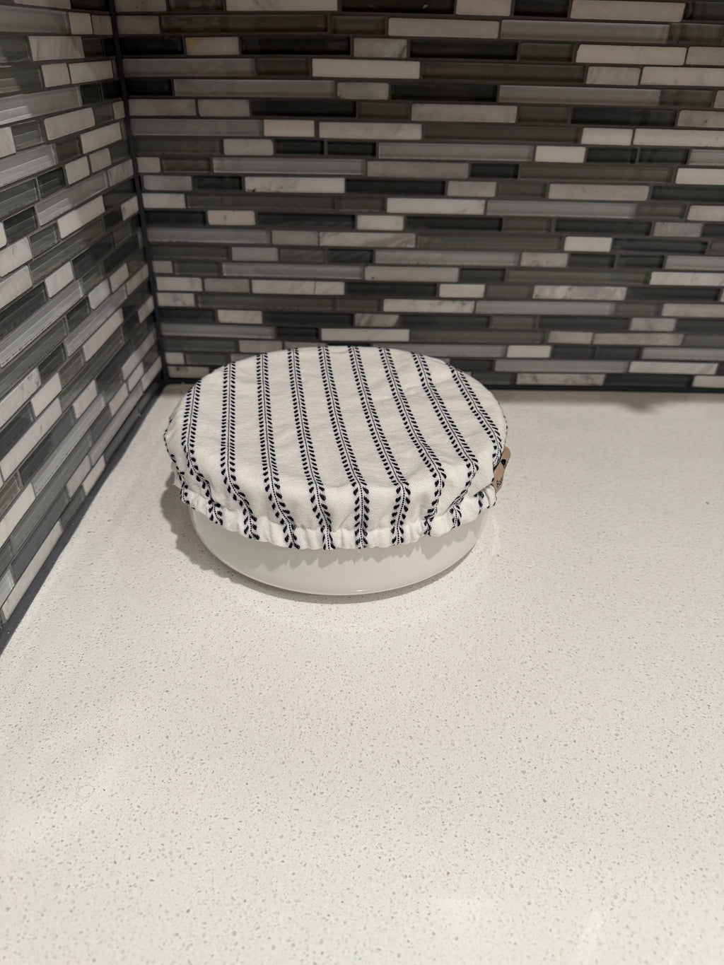 Striped Dobby Cotton Bowl Covers