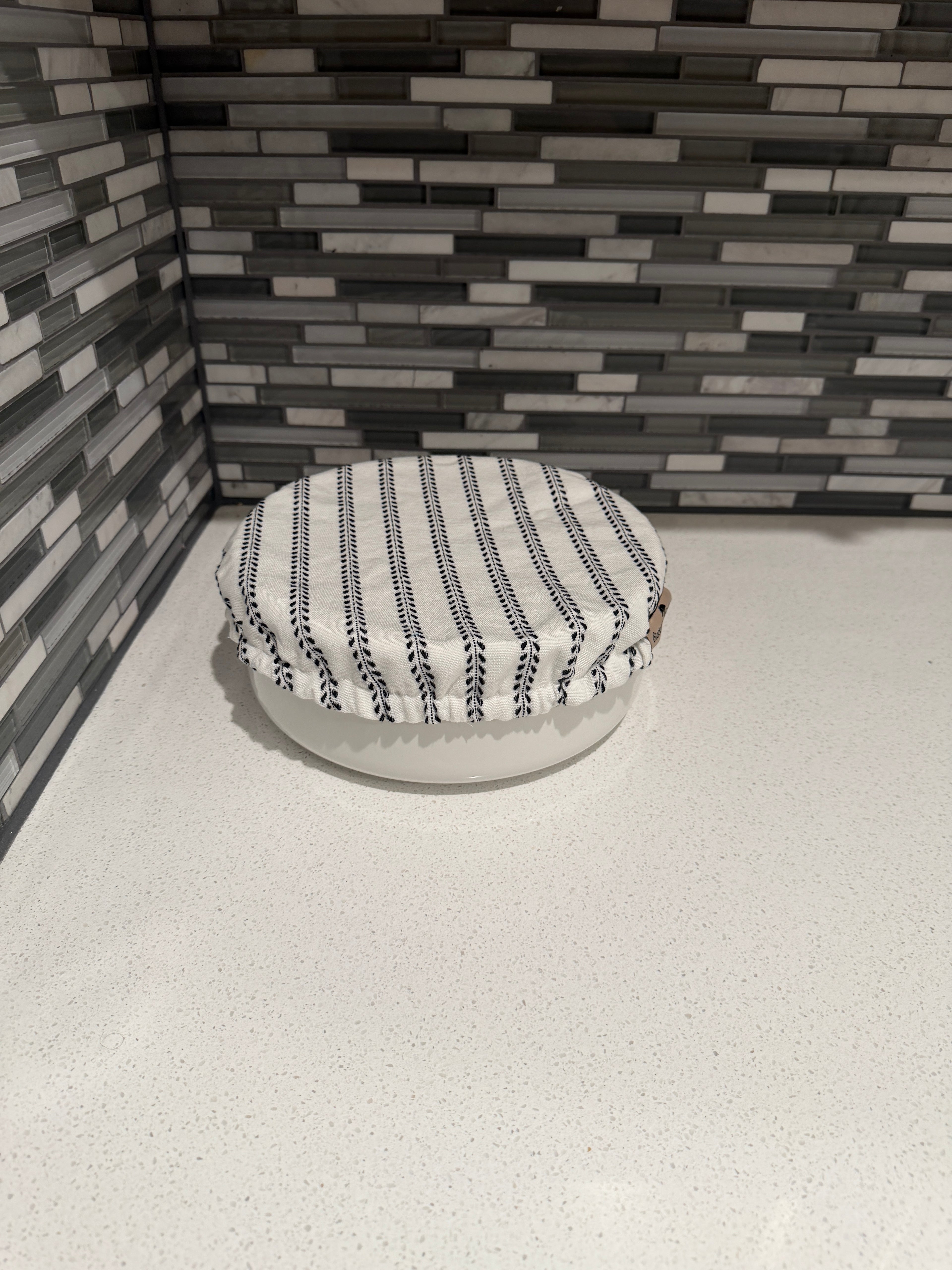 Striped Dobby Cotton Bowl Covers
