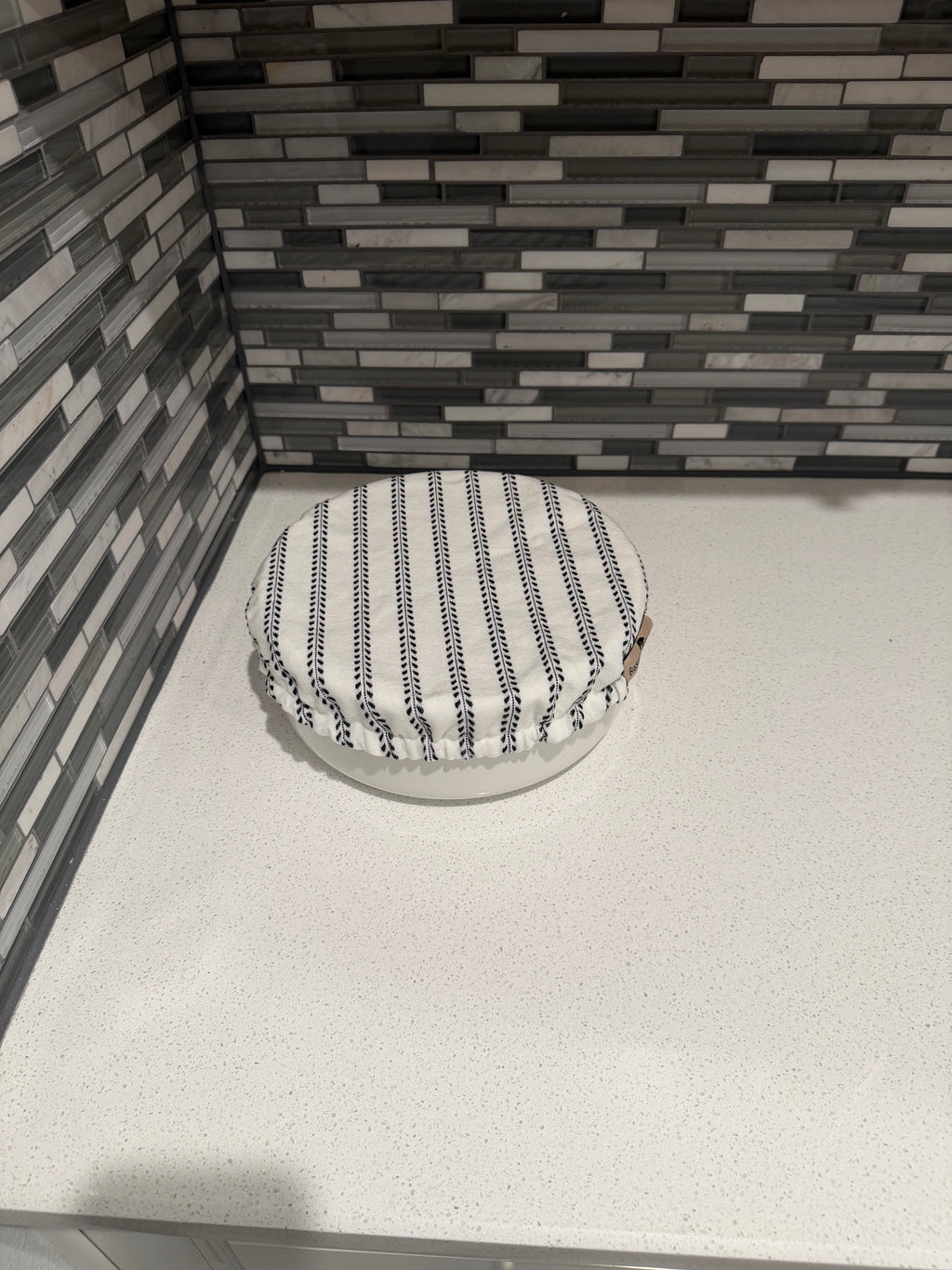 Striped Dobby Cotton Bowl Covers