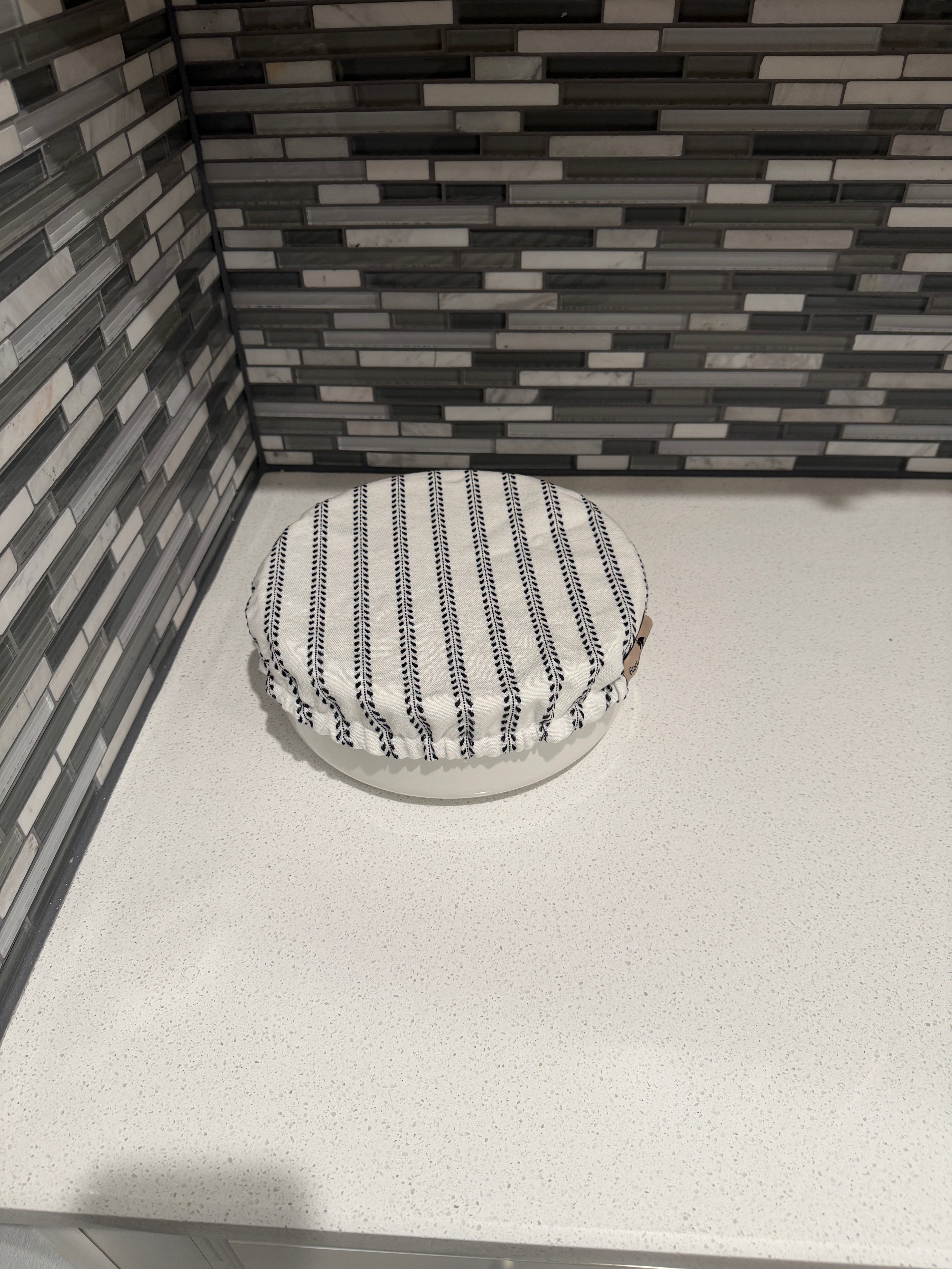 Striped Dobby Cotton Bowl Covers
