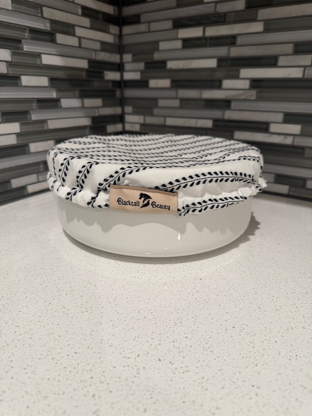 Striped Dobby Cotton Bowl Covers