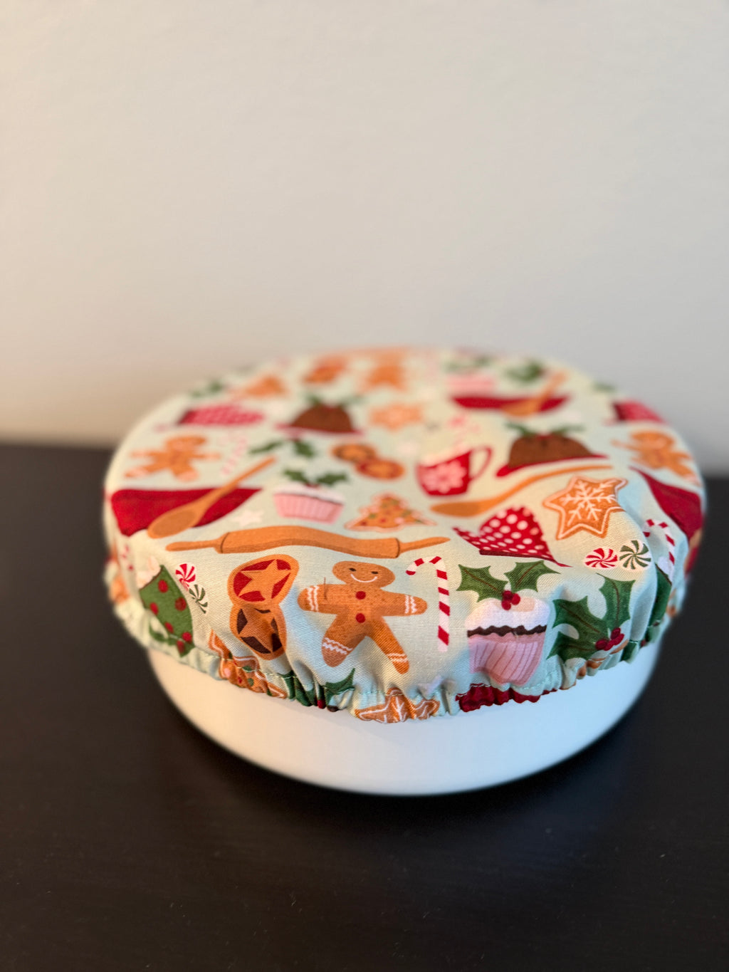 Christmas Bake Cotton Bowl Covers