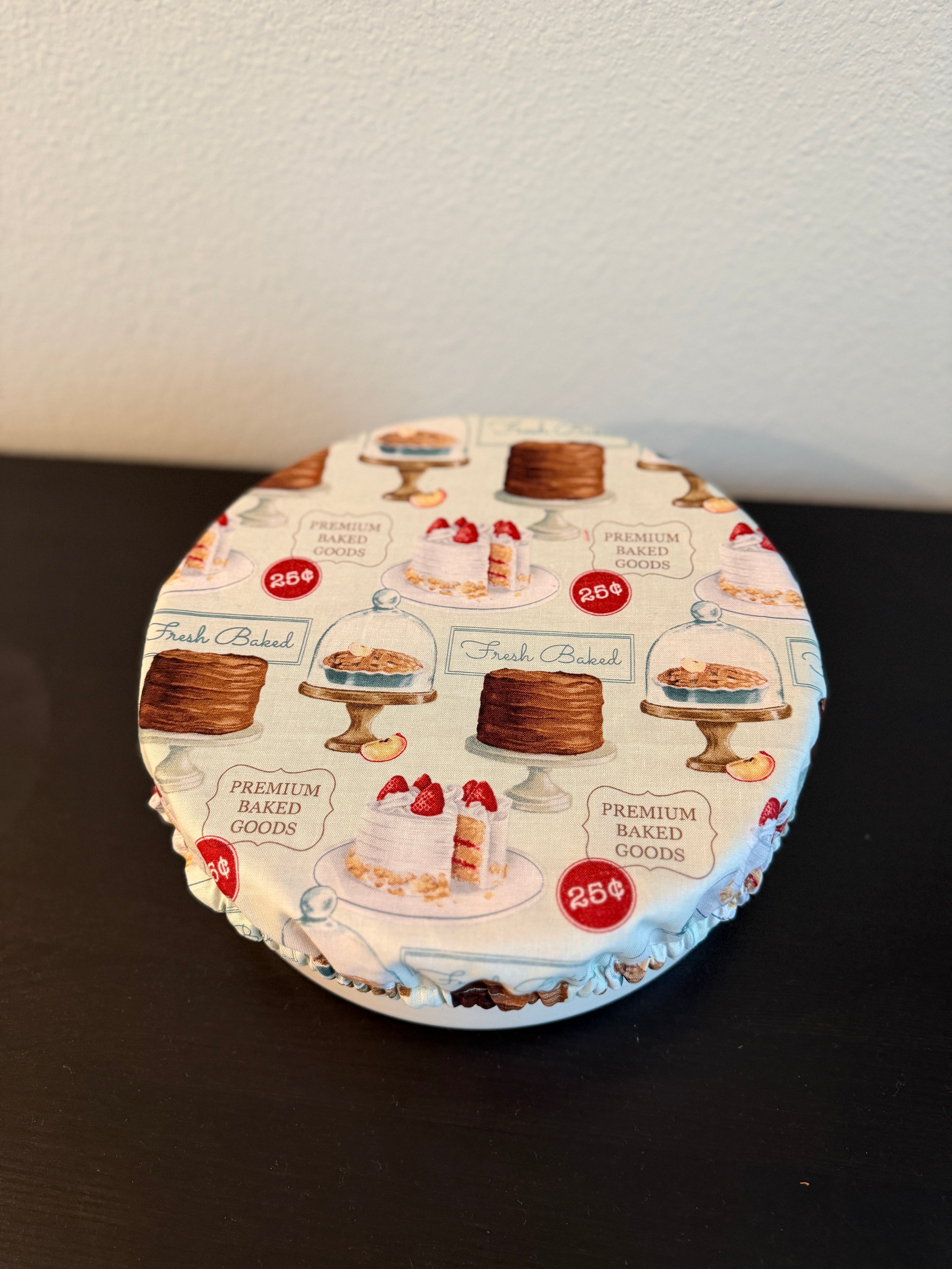 Fresh Baked  Cotton Bowl Covers