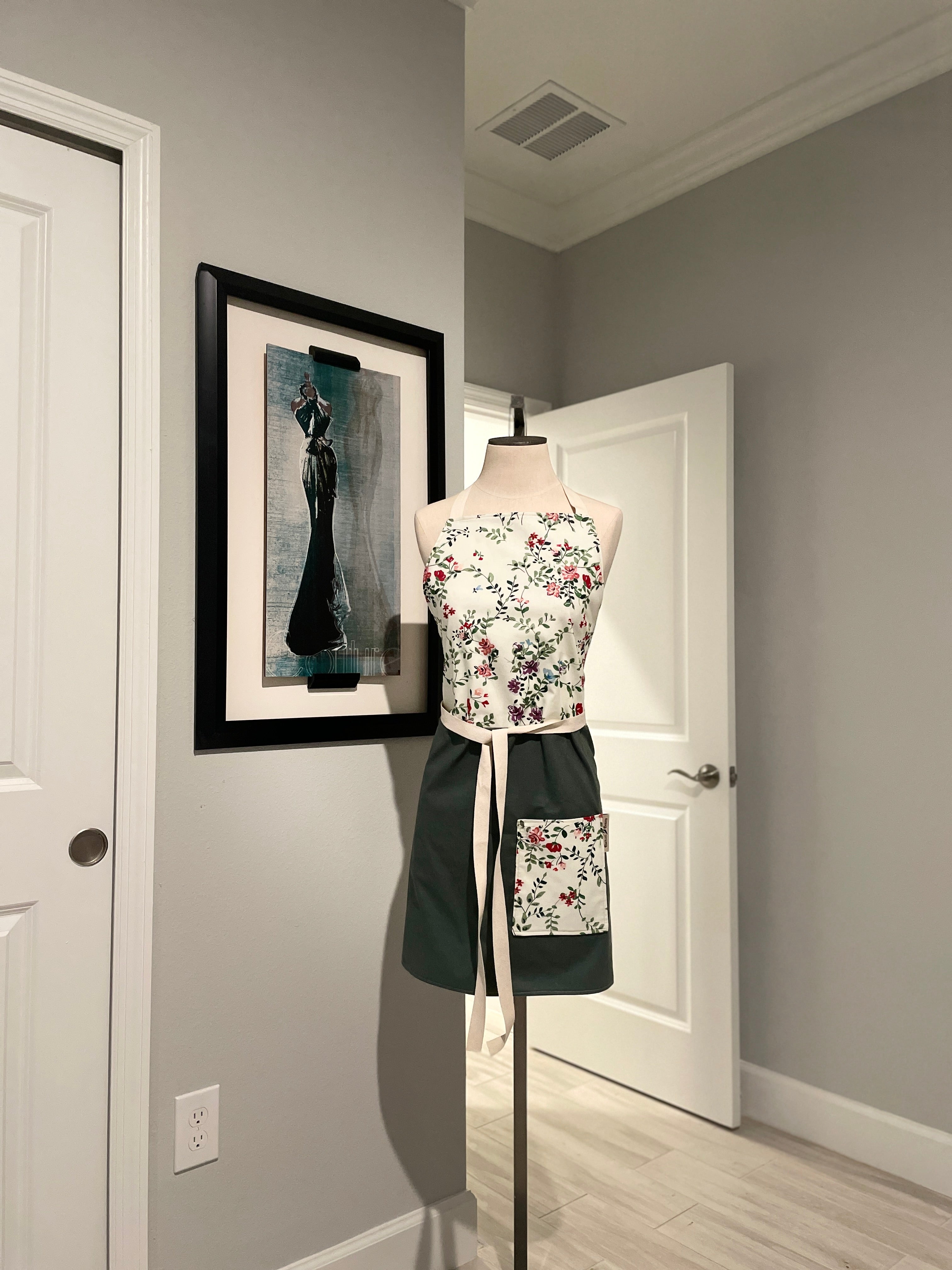 Floral Garden Apron