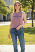 Women's Racerback Cropped Tank