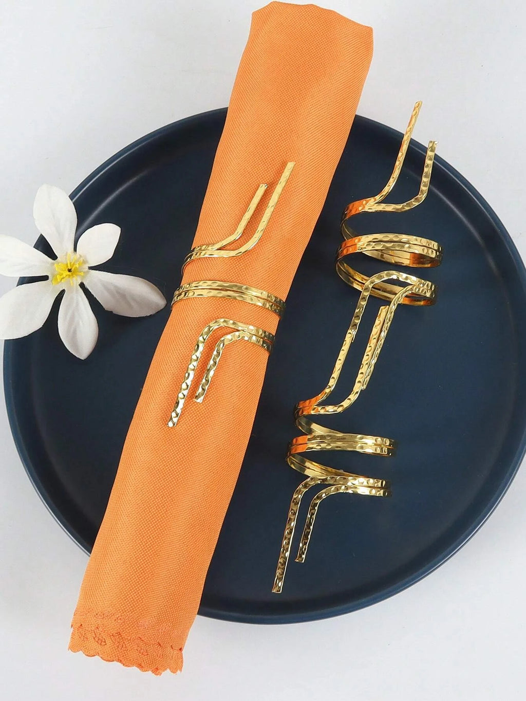 Modern Gold Napkin Holder Ring