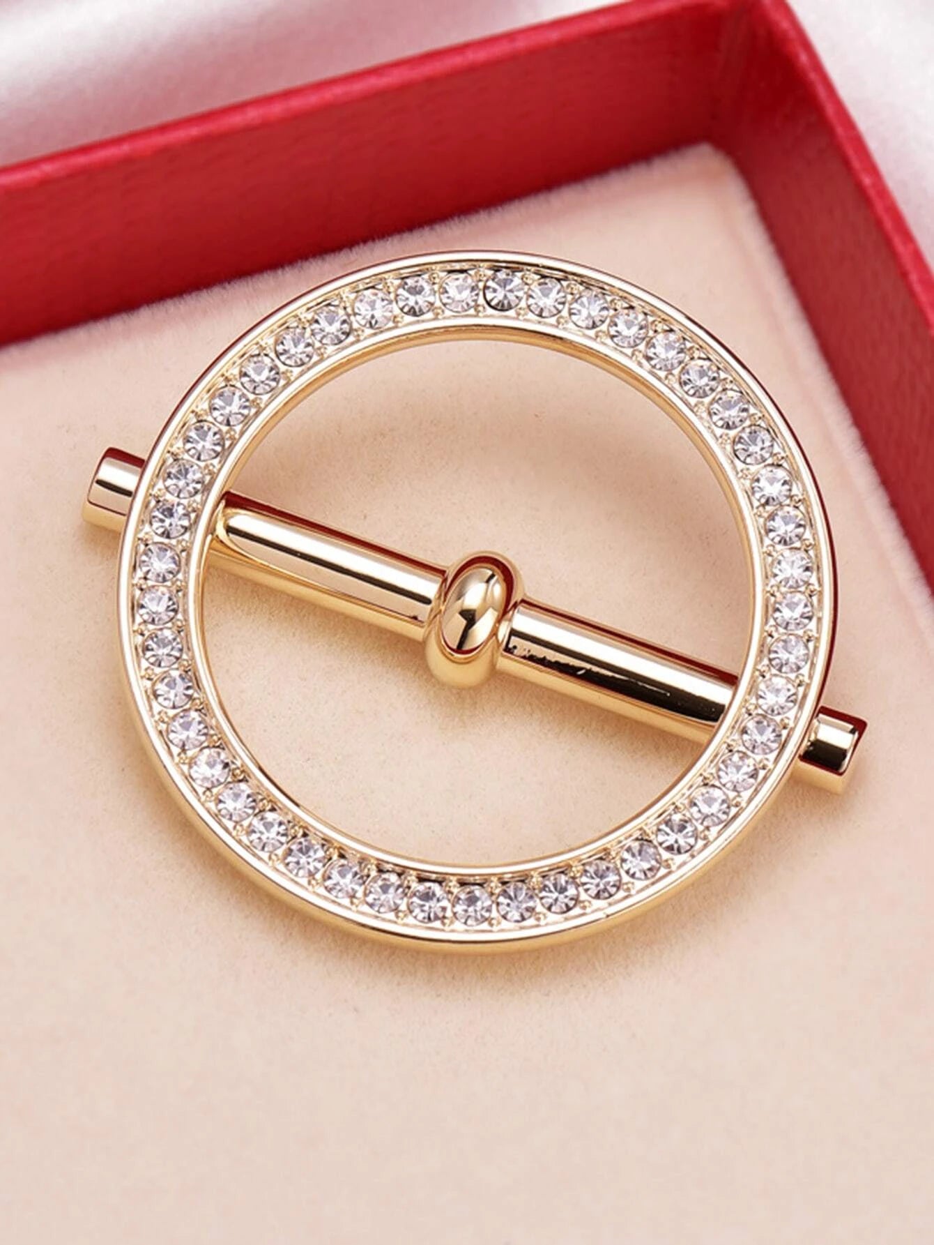 Rhinestone Buckle Napkin Ring